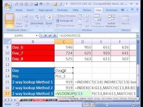 Image result for Two-Way VLOOKUP Excel