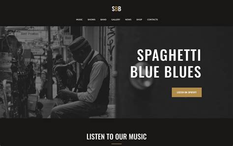 Image result for Free Band Website Templates