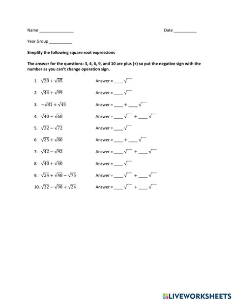 Subtracting 2 Square Roots に対する画像結果