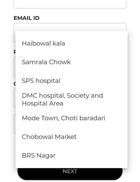 Toradh íomhá ar Show Menu in Flutter