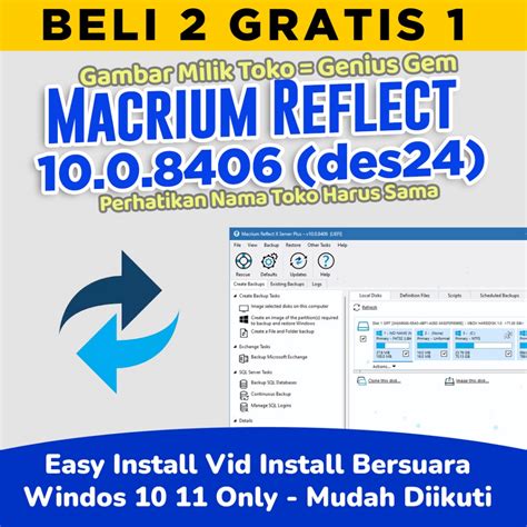 Toradh íomhá ar Macrium Reflect Win 11