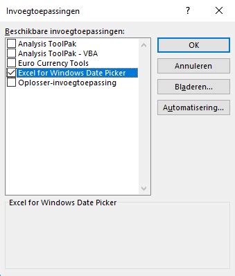 Toradh íomhá ar Date Picker in Excel 365