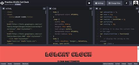 Toradh íomhá ar CodePen Graph