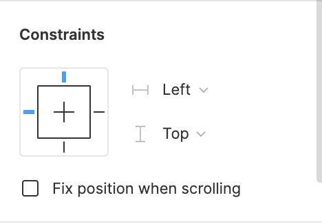 Image result for Constraints Figma