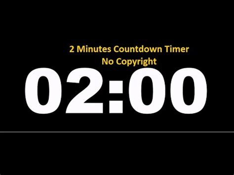 Image result for Countdown 2 Minutes