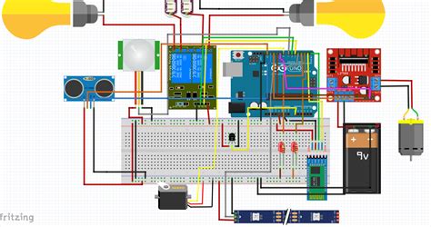 Image result for Rumah Pintar Iot Arduino Diagram