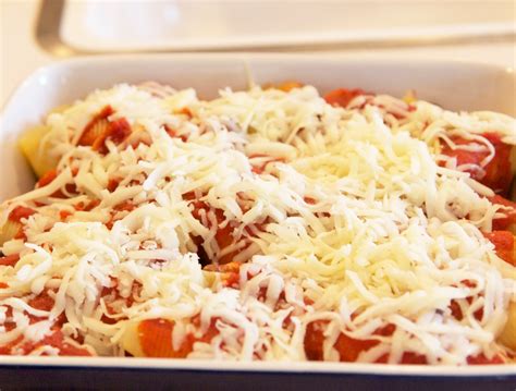 Image result for Stuffed Shells Dinner Menu