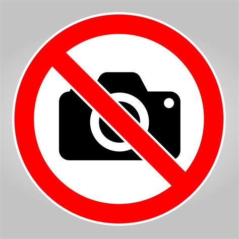 Image result for No Taking of Camera