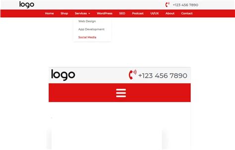 Elementor Header Template に対する画像結果