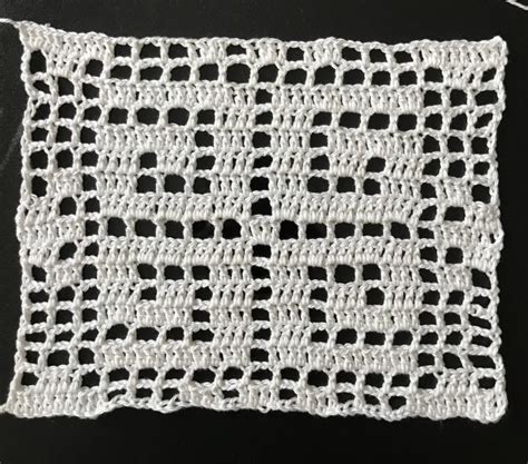Image result for Filet Crochet Template