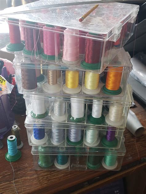 Embroidery Thread Storage in Commercial Embroidery Shops に対する画像結果