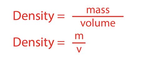 Image result for Dimension of Density Formula