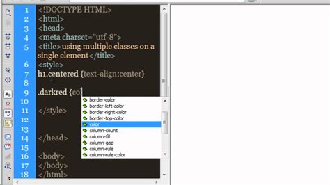 Several Classes to One HTML に対する画像結果
