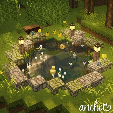 Toradh íomhá ar Minecraft Hunting Ducks Pond