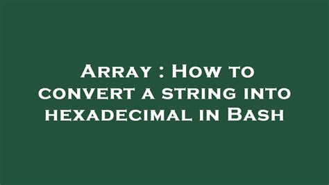 Image result for Hexadecimal String