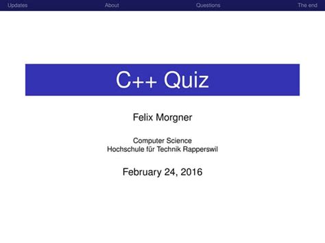 Image result for C++ Quiz
