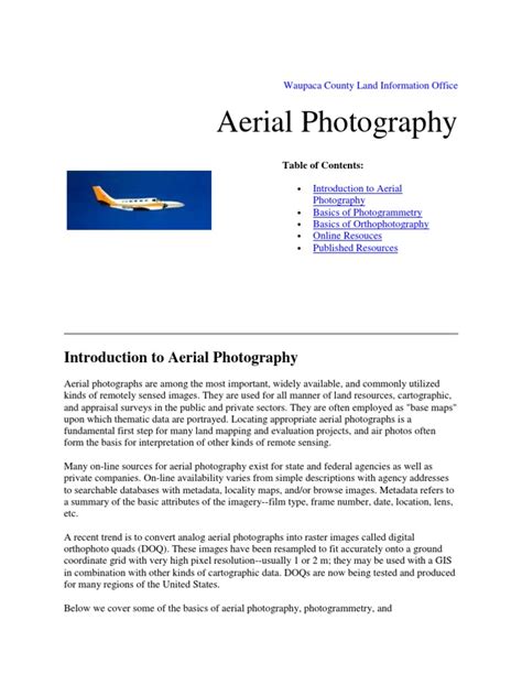 Image result for Introduction to Aerial Photography