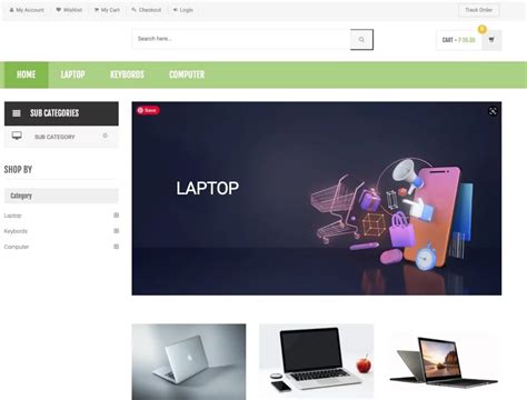 Image result for Website E-Commerce PHP with MySQL Phone