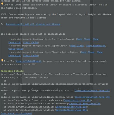 Image result for The Following Classes Could Not Be Found Error Solution in Android Studio