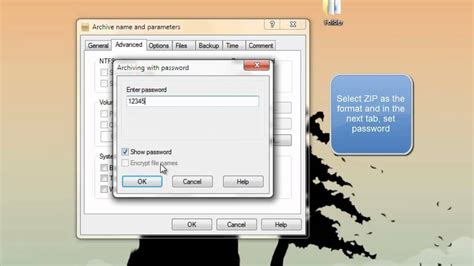 Toradh íomhá ar How to Set Password On Zip File
