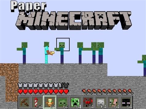 Paper Minecraft に対する画像結果