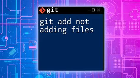 Git Add Certain Files-க்கான படிம முடிவு
