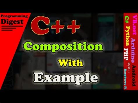 Image result for Composition in C++
