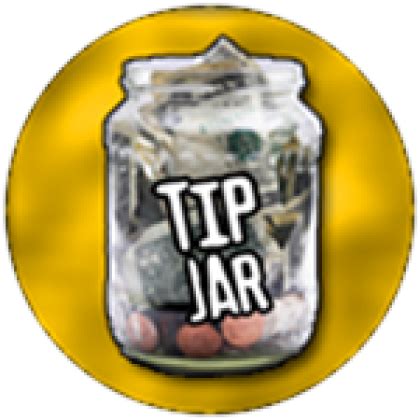 Image result for Tip Jar Roblox Decal