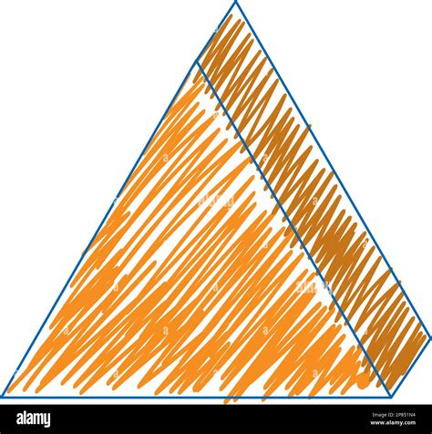 Image result for Triangular Prism Black and White Drawing