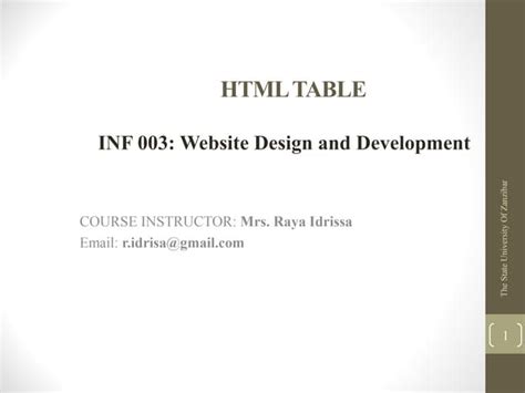 Image result for HTML Table of Courses