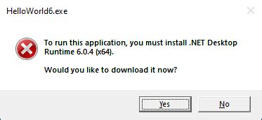 Image result for You Must Install .Net Desktop Runtime