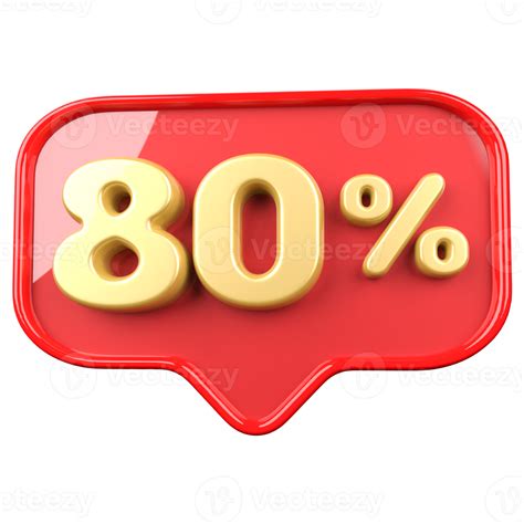 Image result for 80% Icon