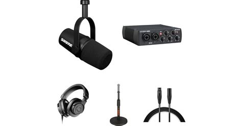 Toradh íomhá ar Dynamic Microphone with PreSonus AudioBox