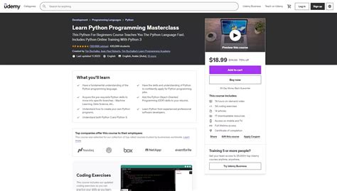 Image result for Udemy Python for Beginners