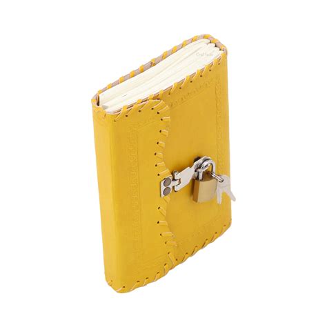 Image result for Leather Journal with Lock and Key