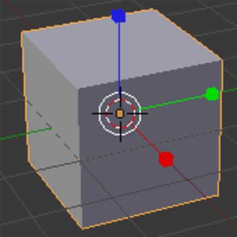 Toradh íomhá ar Blender Scale Object