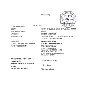 Toradh íomhá ar Where Do I Find the Court File Number