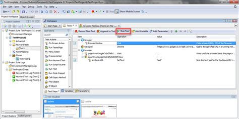 Afbeeldingsresultaten voor TestComplete Tutorial