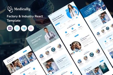Image result for Clinica React Template