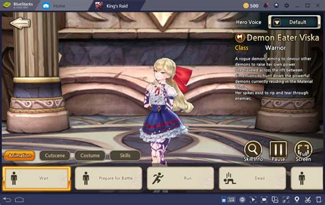 Toradh íomhá ar Kings Raid Main Character