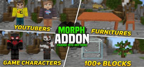 Minecraft morph addon latest എന്നതിനുള്ള ഇമേജ് ഫലം
