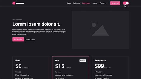Image result for HTML Theme Light