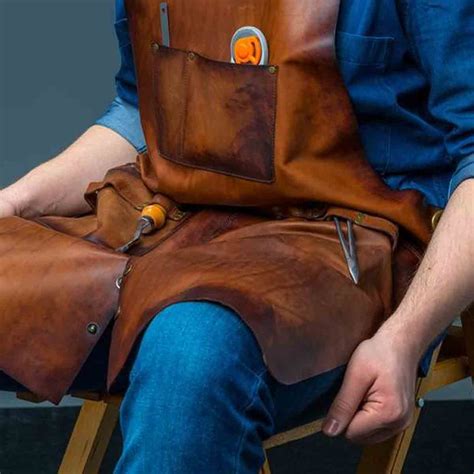 Toradh íomhá ar Leather Work Apron