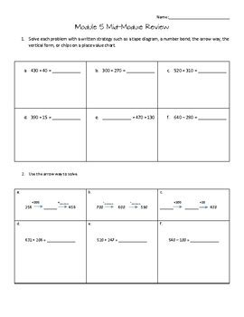 Eureka Math Grade 5 Module 2 Mid Assessment に対する画像結果
