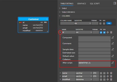 Afbeeldingsresultaten voor Column Definition SQL