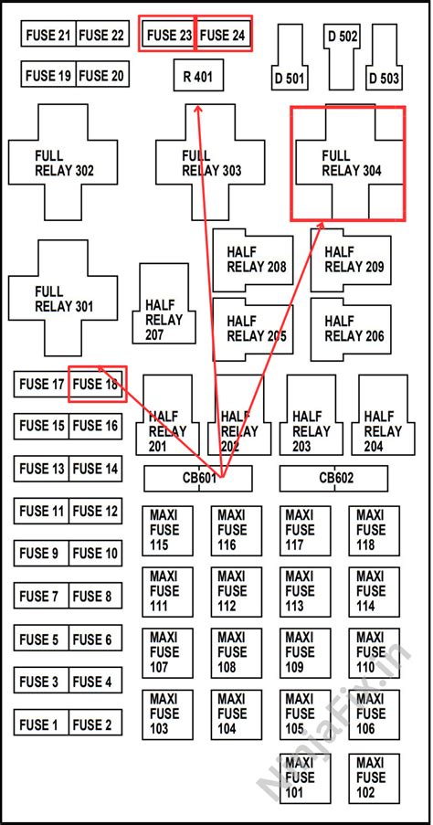 Afbeeldingsresultaten voor PCM Relay Fuse