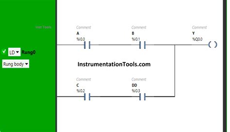 Toradh íomhá ar Ladder Diagram Tutorial