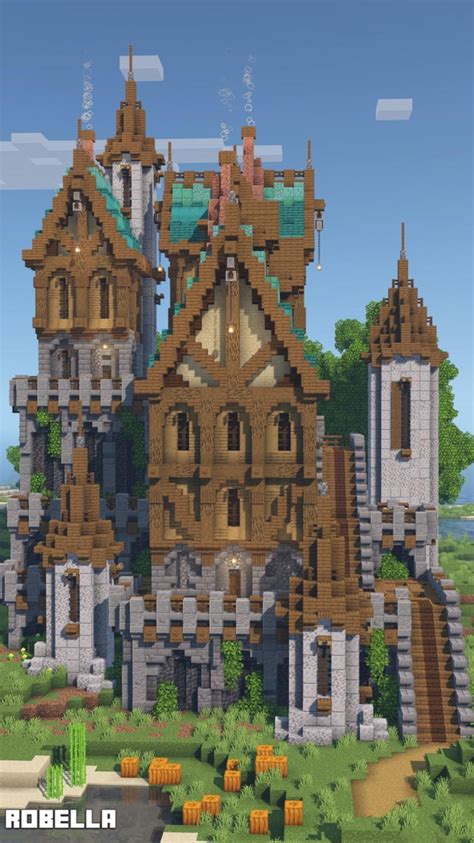 Image result for Medieval Castle Minecraft