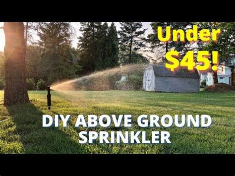 Image result for Above Ground PVC Sprinkler System