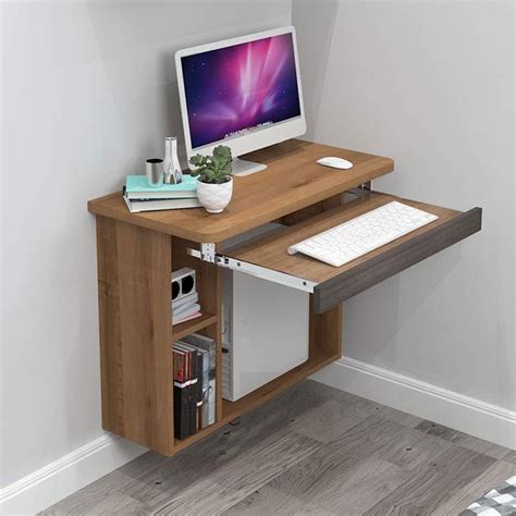 Toradh íomhá ar Study Table with Computer and Laptop Design